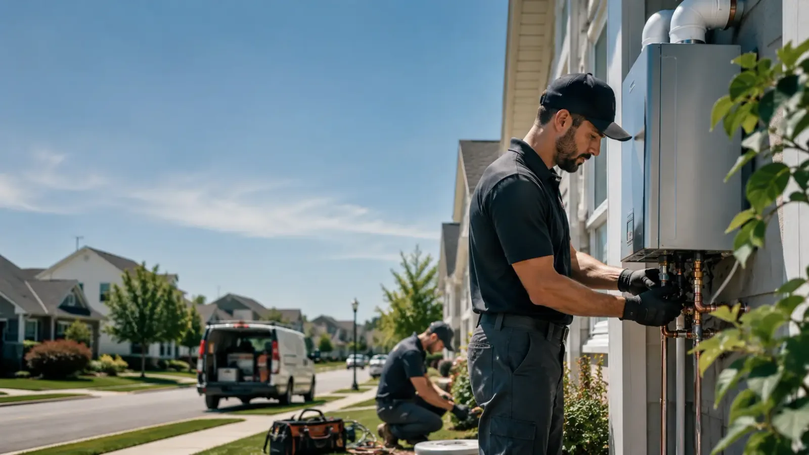 Tankless Water Heater Installation in Hilbert, WI